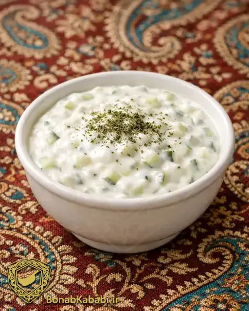ماست و خیار محلی