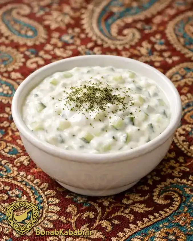 ماست و خیار محلی