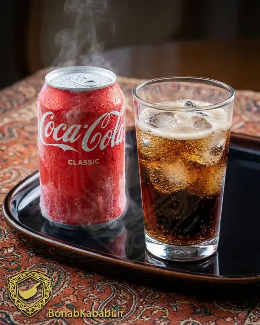 نوشابه کوکاکولا قوطی